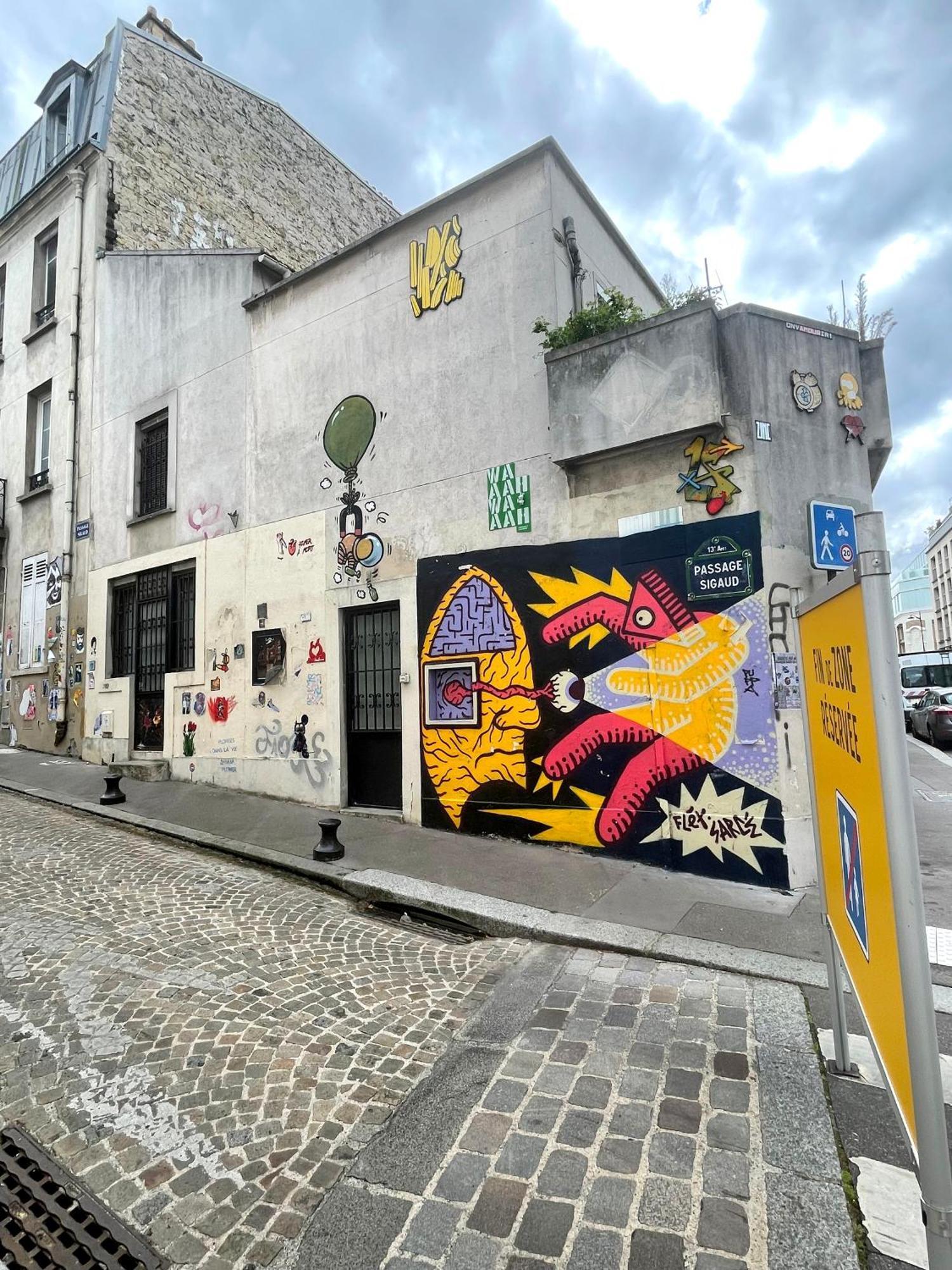 Studio Paris 13 Quartier Butte-Aux-Cailles Εξωτερικό φωτογραφία